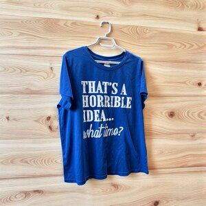 Funny Saying - Like NEW Shirt - Size 1X